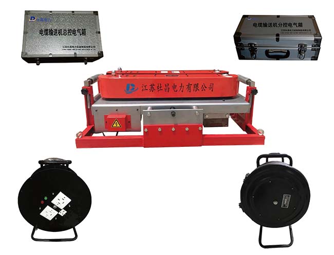 電纜敷設機種類、結(jié)構(gòu)特點和配置